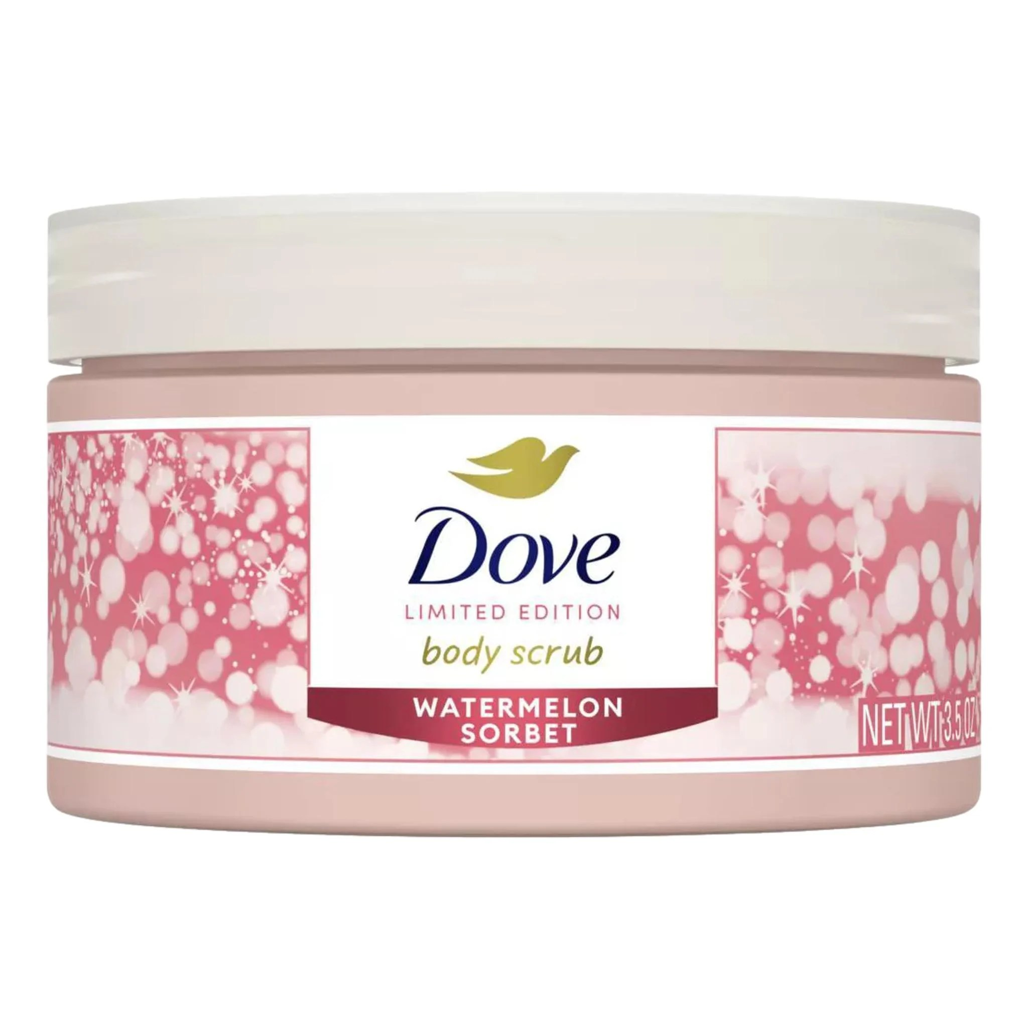 Dove Beauty Mini Body Scrub – Watermelon Sorbet – Travel Size, 3.5oz